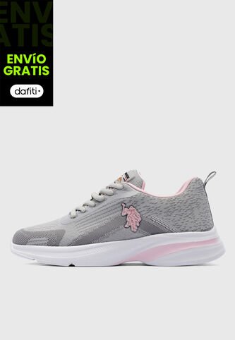 Tenis U.S. POLO ASSN. Gris US Polo Assn