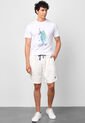 Pantaloneta U.S. POLO ASSN. Marfil de US Polo Assn