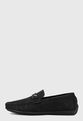 Mocasín Negro US Polo Assn
