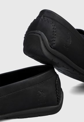 Mocasín Negro US Polo Assn