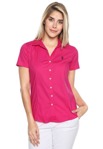 Camisa Magenta Us Polo Assn