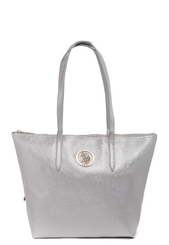 Bolso U.S. POLO ASSN. Plateado US Polo Assn