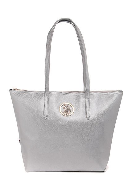 Bolso Plateado Us Polo Assn