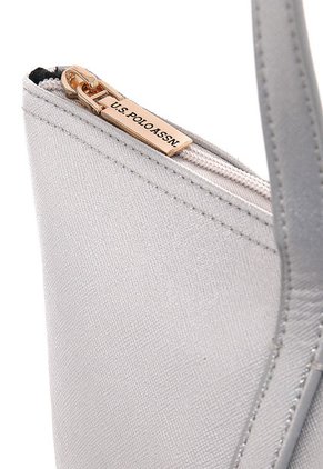 Bolso U.S. POLO ASSN. Plateado