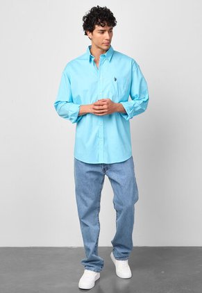 Camisa U.S. POLO ASSN. Turquesa