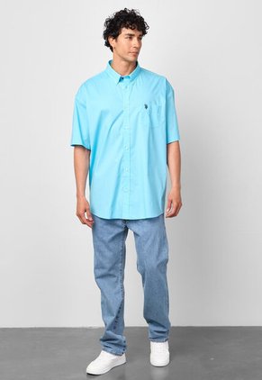 Camisa U.S. POLO ASSN. Turquesa