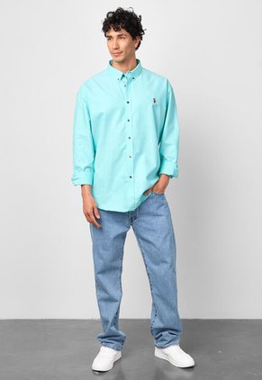 Camisa U.S. POLO ASSN. Aguamarina