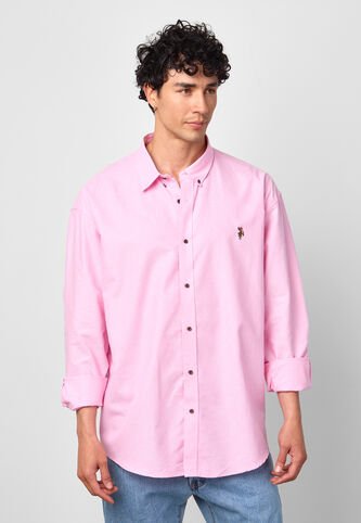 Camisa U.S. POLO ASSN. Rosa US Polo Assn