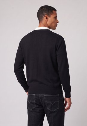 Cárdigan U.S. POLO ASSN. Negro