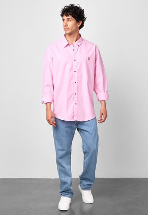 Camisa U.S. POLO ASSN. Rosa