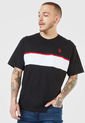 Camiseta Negro-Rojo-Blanco Us Polo Assn de US Polo Assn