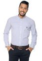 Camisa Azul-Blanco Us Polo Assn de US Polo Assn