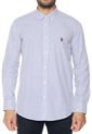 Camisa Azul-Blanco Us Polo Assn de US Polo Assn