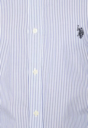 Camisa Azul-Blanco Us Polo Assn