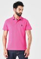 Polo Fucsia-Azul Navy Us Polo Assn de US Polo Assn