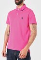 Polo Fucsia-Azul Navy Us Polo Assn de US Polo Assn