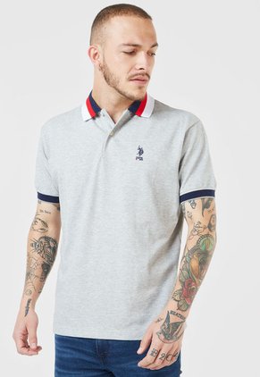 Polo Gris Multicolor Us Polo Assn