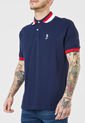 Polo Azul-Blanco-Rojo Us Polo Assn de US Polo Assn