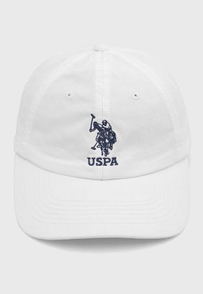 Gorra Blanco-Azul Navy US POLO ASSN