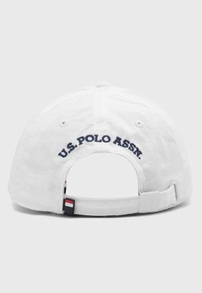 Gorra Blanco-Azul Navy US POLO ASSN