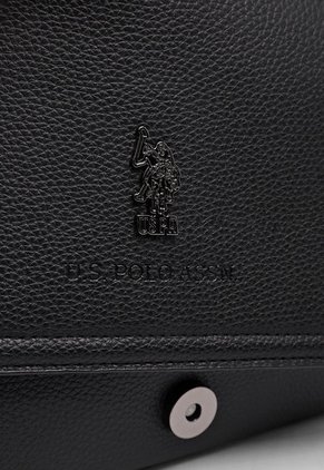 Bolso Manos Libres Negro-Beige-Terracota Us Polo Assn