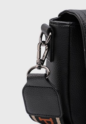 Bolso Manos Libres Negro-Beige-Terracota Us Polo Assn