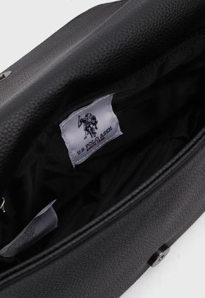 Bolso Manos Libres Negro-Beige-Terracota Us Polo Assn