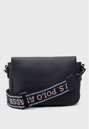 Bolso Manos Libres Azul Navy-Rosa Us Polo Assn
