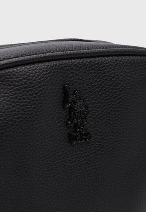 Bolso Manos Libres Negro-Beige-Terracota Us Polo Assn