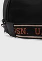 Bolso Manos Libres Negro-Beige-Terracota Us Polo Assn de US Polo Assn