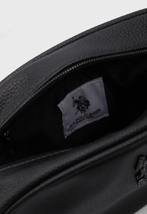 Bolso Manos Libres Negro-Beige-Terracota Us Polo Assn