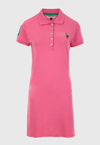 Vestido U.S. POLO ASSN. Rosa US Polo Assn