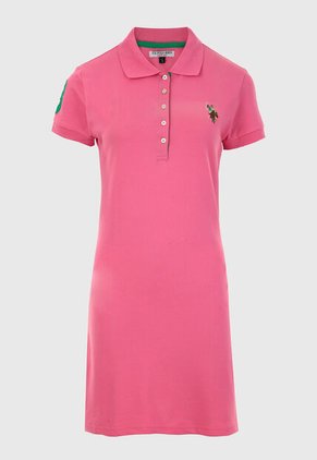 Vestido U.S. POLO ASSN. Rosa