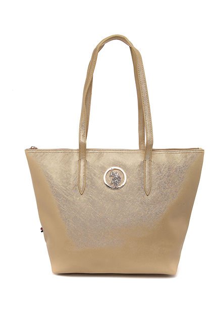 Bolso Dorado Us Polo Assn