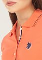 Polo Salmón-Azul Us Polo Assn de US Polo Assn