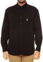 Camisa Negra US Polo Assn de US Polo Assn