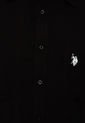 Camisa Negra US Polo Assn de US Polo Assn
