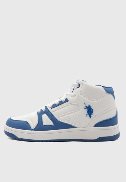 Tenis Blanco-Azul Royal US POLO ASSN