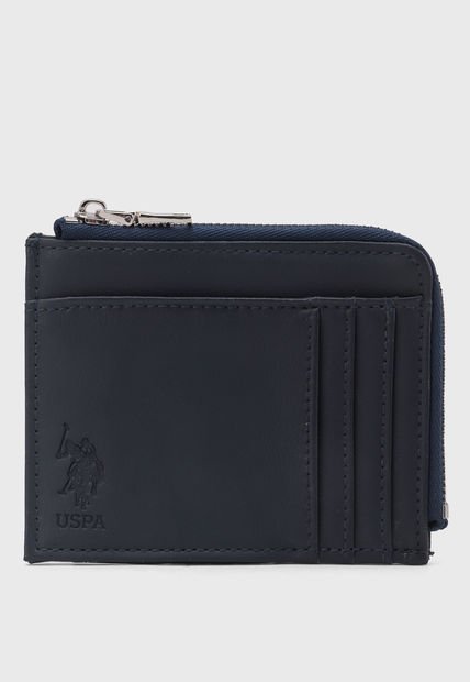 Billetera Azul Navy US POLO ASSN