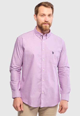 Camisa U.S. POLO ASSN. Violeta US Polo Assn