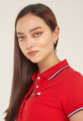 Polo Rojo-Blanco-Azul Us Polo Assn