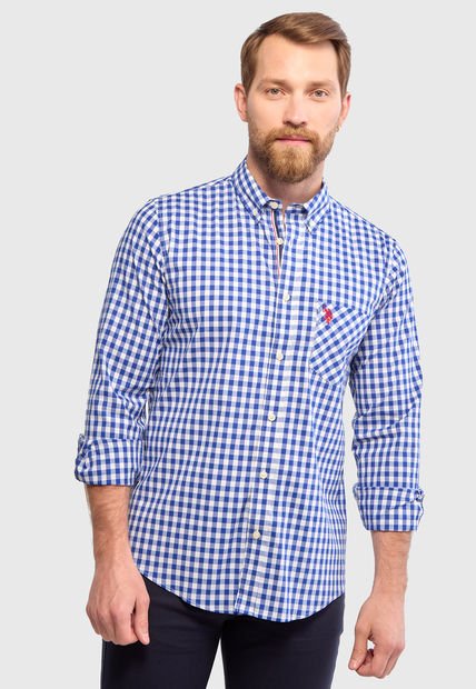 Camisa U.S. POLO ASSN. Azul