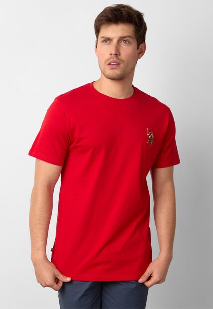 Camiseta U.S. POLO ASSN. Rojo