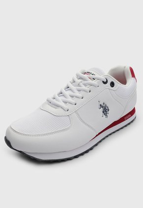 Tenis Lifestyle U.S. POLO ASSN. Class 80 Blanco