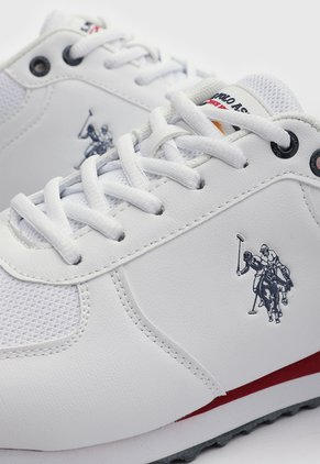 Tenis Lifestyle U.S. POLO ASSN. Class 80 Blanco