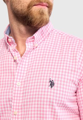 Camisa U.S. POLO ASSN. Rosa