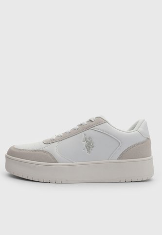 Tenis Lifestyle U.S. POLO ASSN. Open Court Blanco US Polo Assn