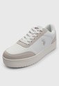 Tenis Lifestyle U.S. POLO ASSN. Open Court Blanco de US Polo Assn