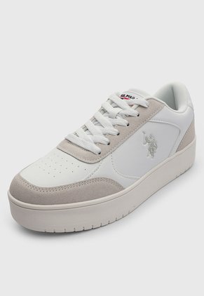 Tenis Lifestyle U.S. POLO ASSN. Open Court Blanco