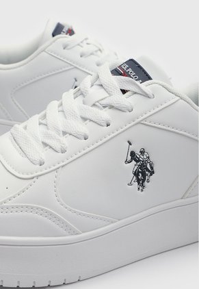 Tenis Lifestyle U.S. POLO ASSN. Open Court Blanco